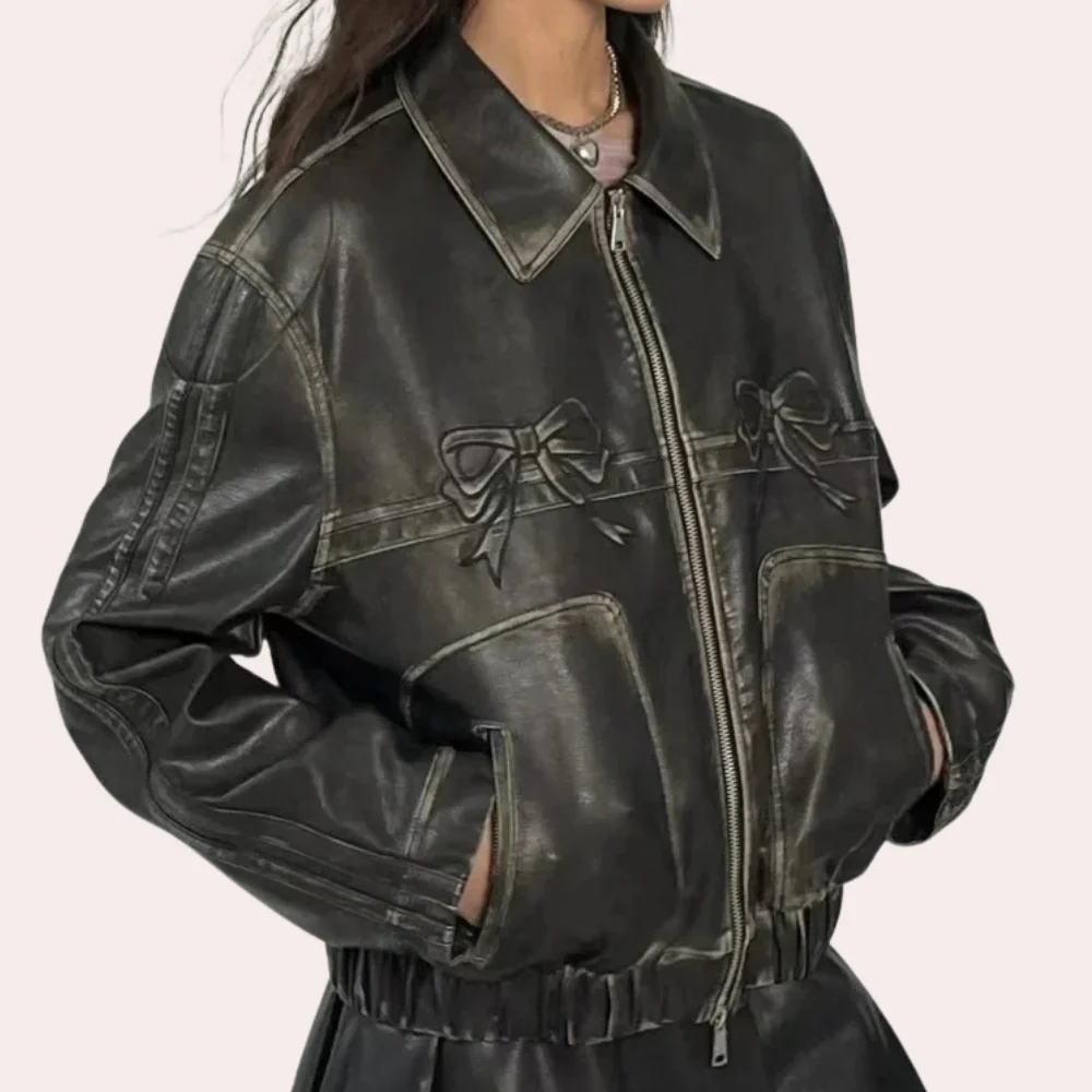 URSULINE - Veste à Imprimé Nœud Élégante pour Femmes – Image 6