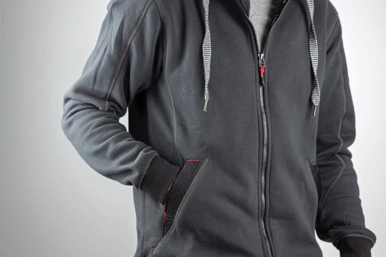 Veste de travail capuchon CHARPENTE homme - Hugo Strong – Image 4
