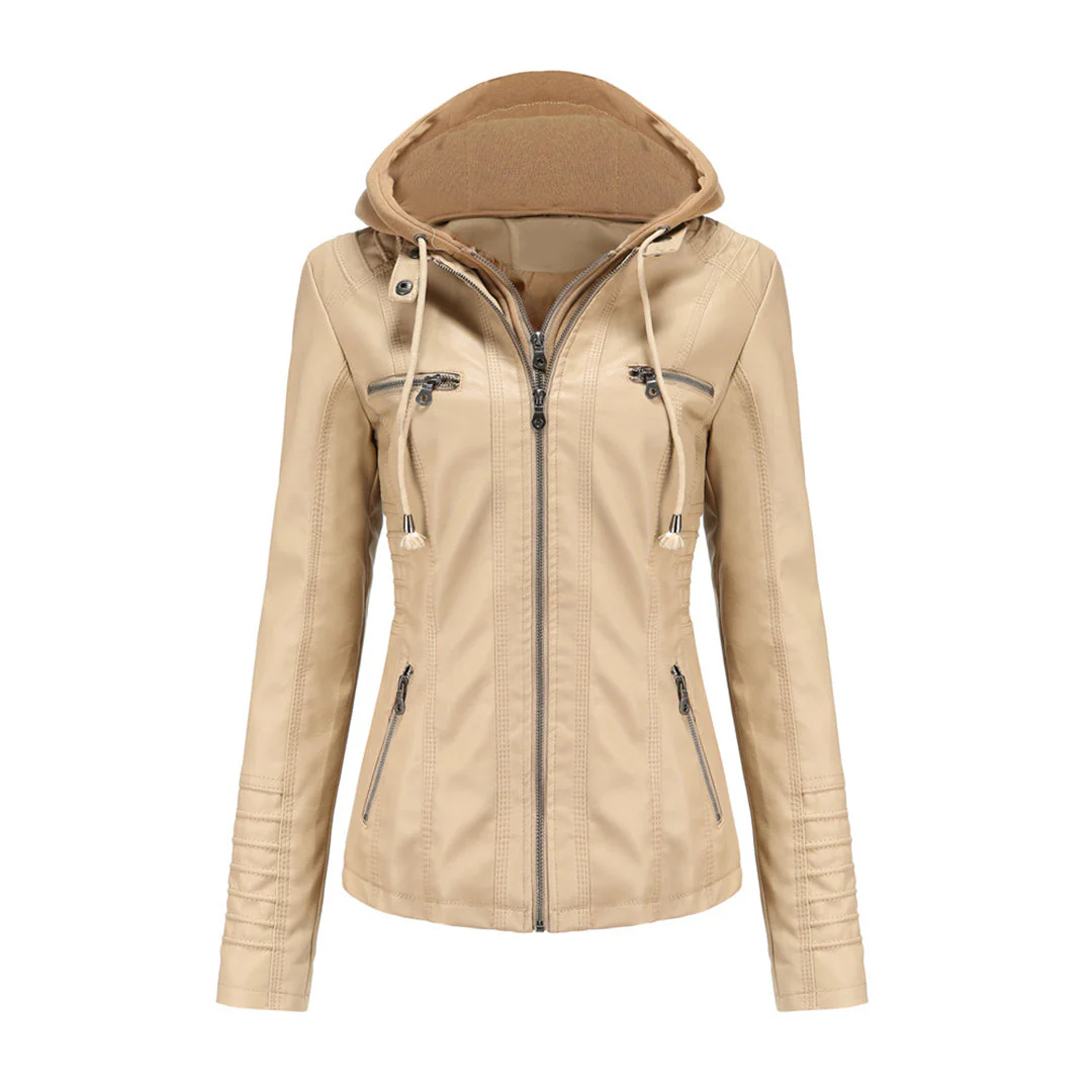 Barbara - Veste en cuir pour femme – Image 4