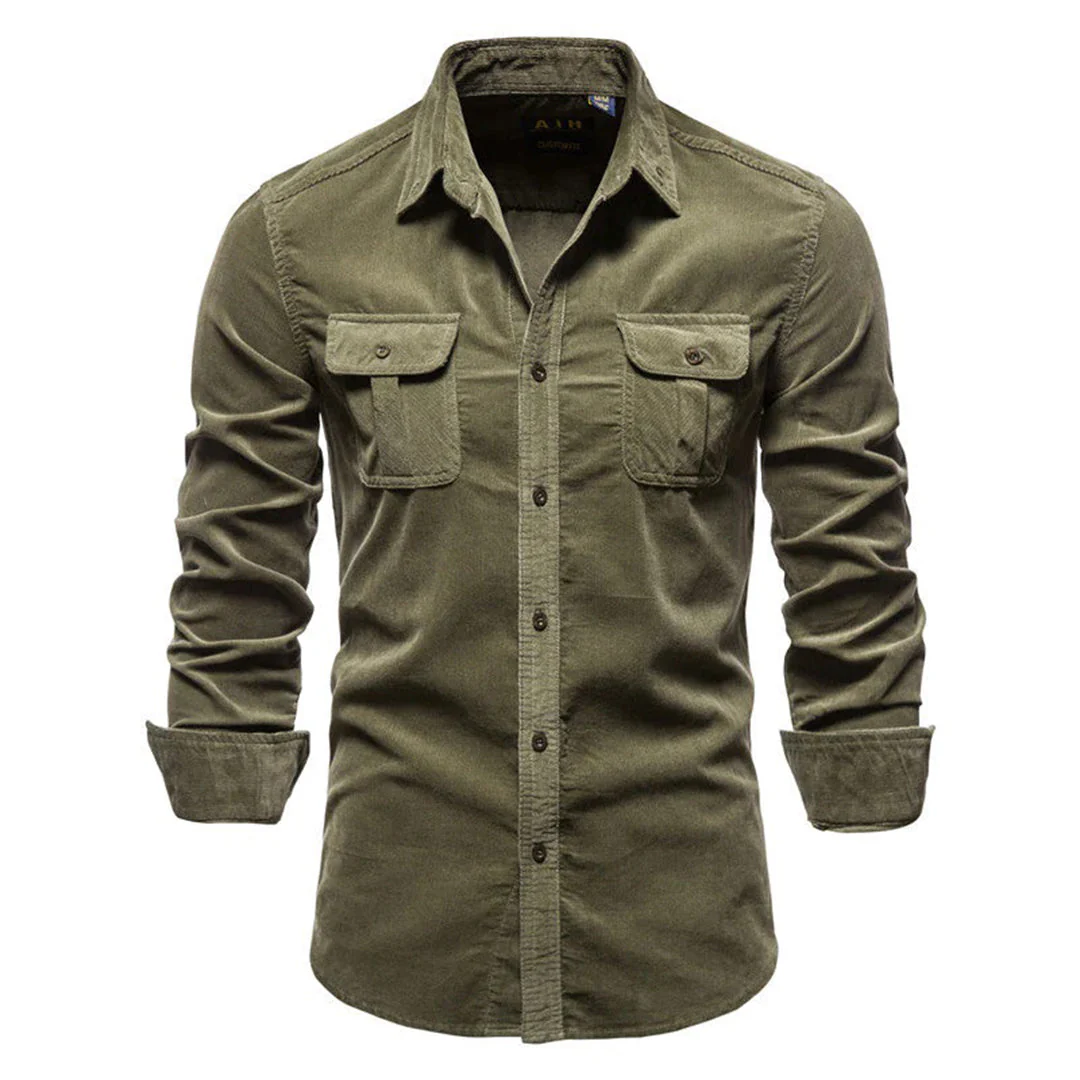 Conor - Chemise en velours côtelé pour homme – Image 3