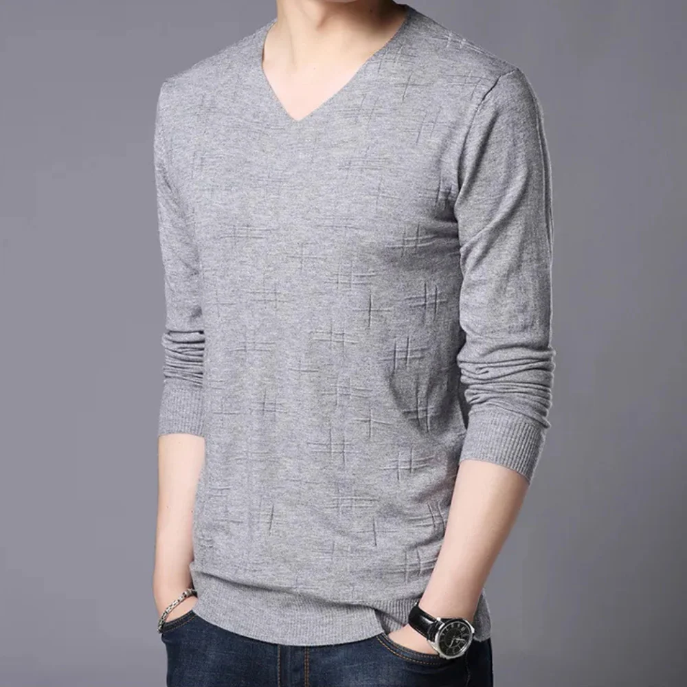 BIRCHE - Pull Simple pour Hommes – Image 8
