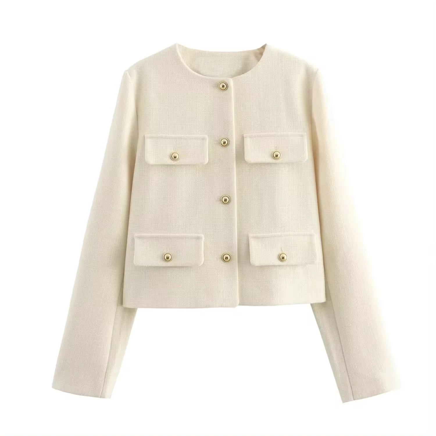 Veste Minimaliste Courte Femme | SIMPLICITY™ – Image 3